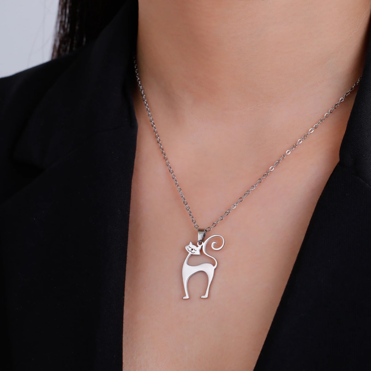 Collana Gatti Gemelli