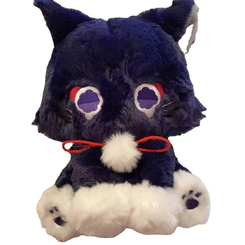 Peluche gatto morbido Anime 22cm e adorabile, ideale come regalo o decorazione.