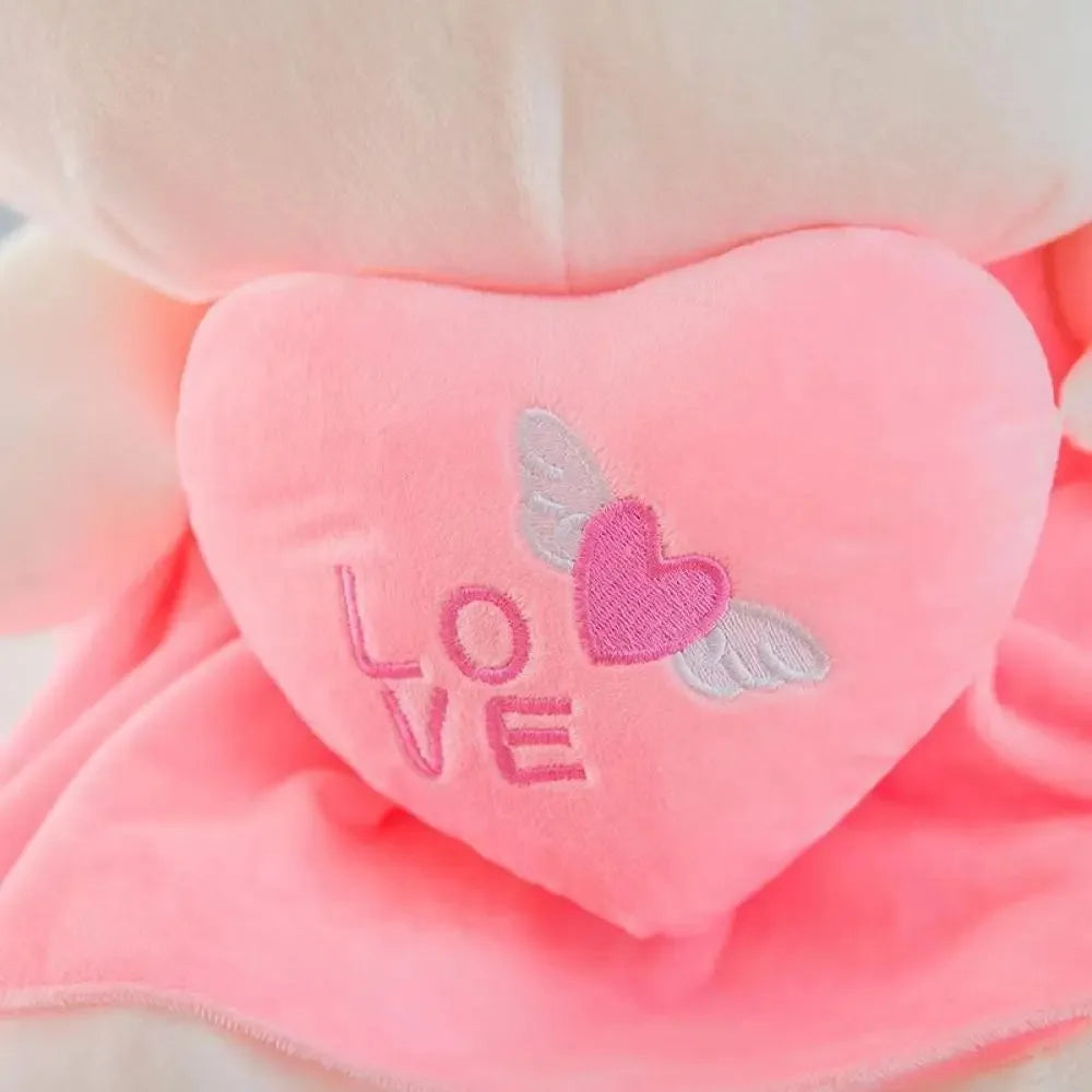 Peluche Hello Kitty cuore morbido, peluche rosa Sanrio adorabile per bambine e fan