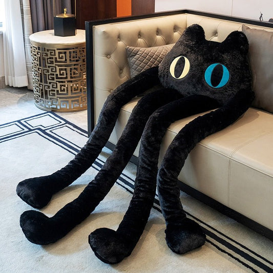 lilizzhoumax Gatto Nero Peluche 28cm/11, simulazione simpatico giocattolo Gatto Animale di Peluche, morbido Peluche Bambole Animali Selvatici, Regalo per Bambini e Amici lilizzhoumax Gatto Nero Peluche 28cm/11, simulazione simpatico giocattolo Gatto Animale di Peluche, morbido Peluche Bambole Animali Selvatici, Regalo per Bambini e Amici