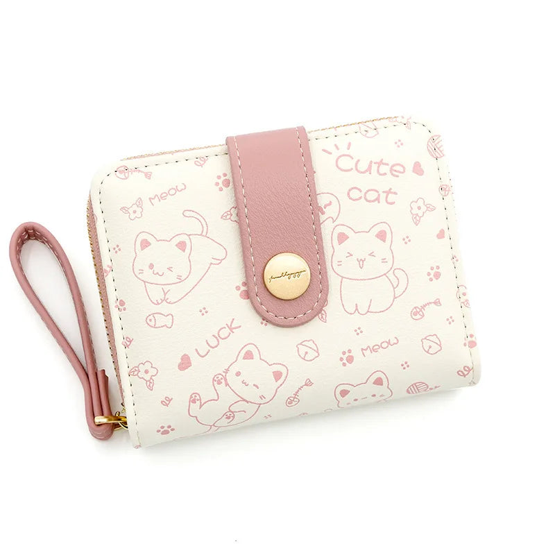Portafoglio da Donna Piccolo, Portafoglio Pelle Gatto, Portafogli Ragazza, Portafoglio Bifold Corto, Portafoglio Gatto Carino con Cerniera, La Moda Piccolo Portafoglio Decorativo Donna, Rosa Portafoglio da Donna Piccolo, Portafoglio Pelle Gatto, Portafogli Ragazza, Portafoglio Bifold Corto, Portafoglio Gatto Carino con Cerniera, La Moda Piccolo Portafoglio Decorativo Donna, Rosa