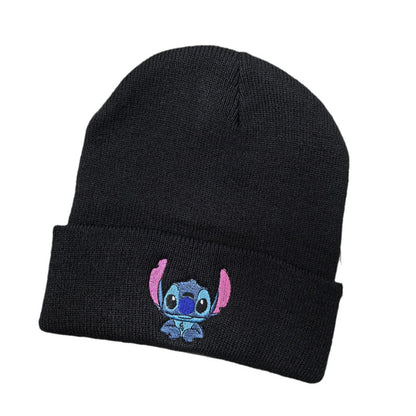 Cappello Stitch Disney berretto in maglia ricamato con Stitch