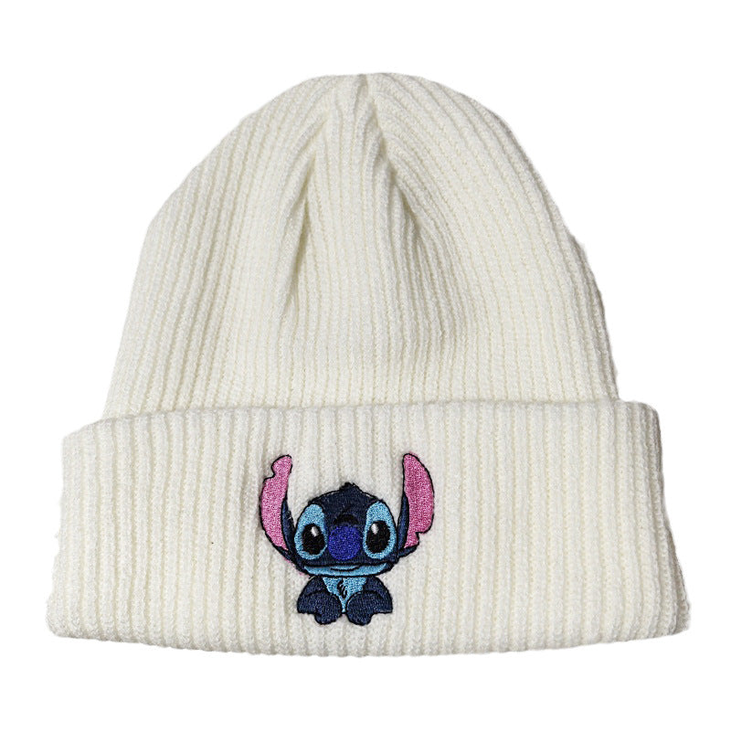 Cappello Stitch Disney berretto in maglia ricamato con Stitch